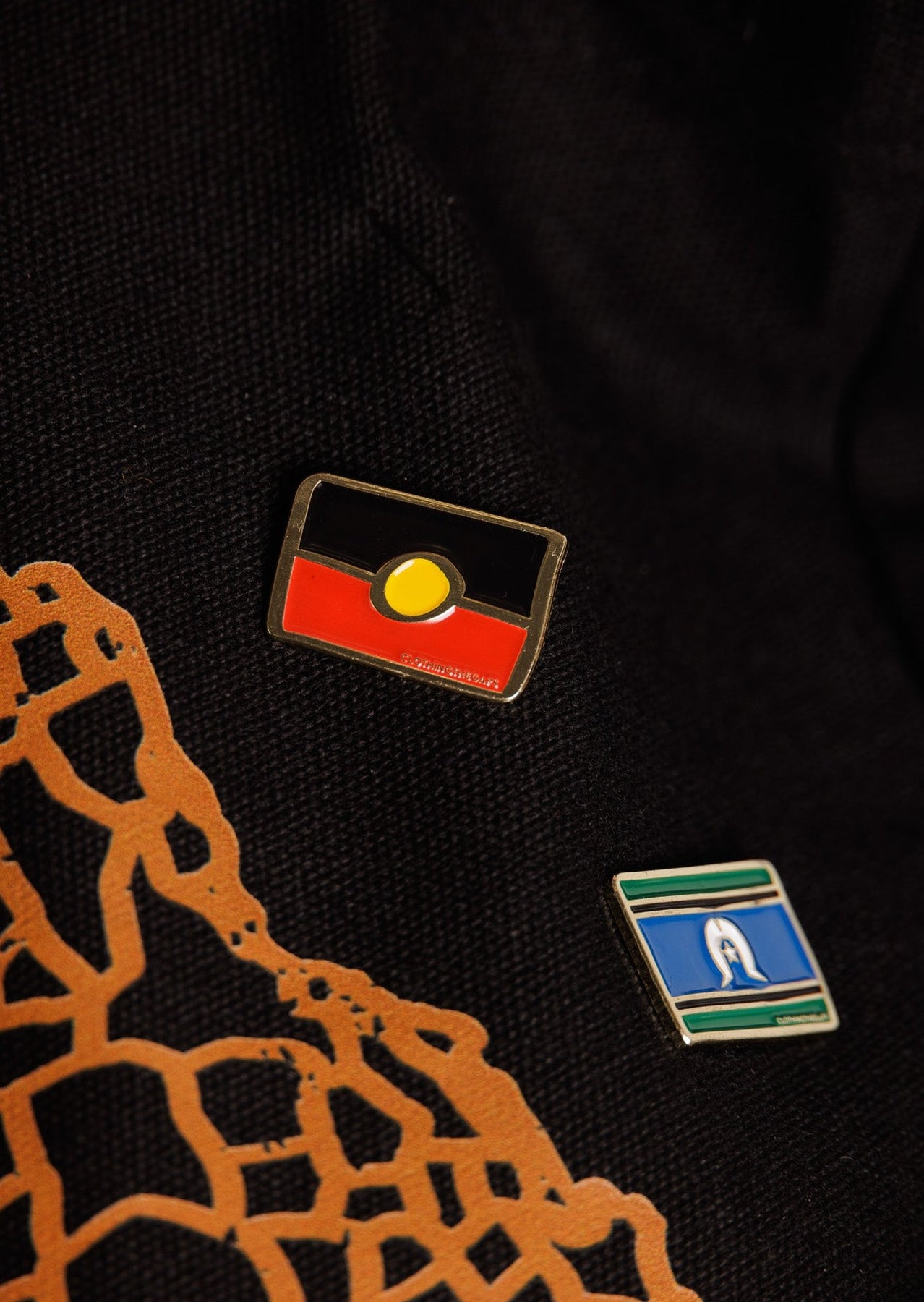 Aboriginal Flag Pin