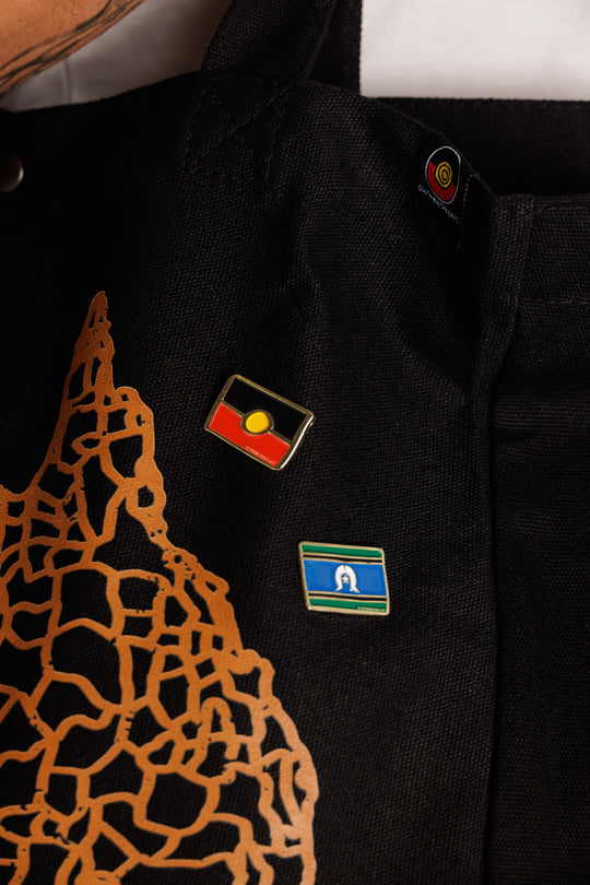 Torres Strait Islander Flag Pin