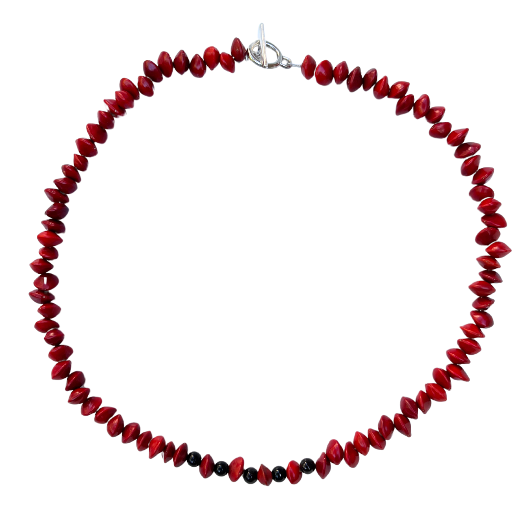 Sandlewood Seed Necklace by Michelle Weare