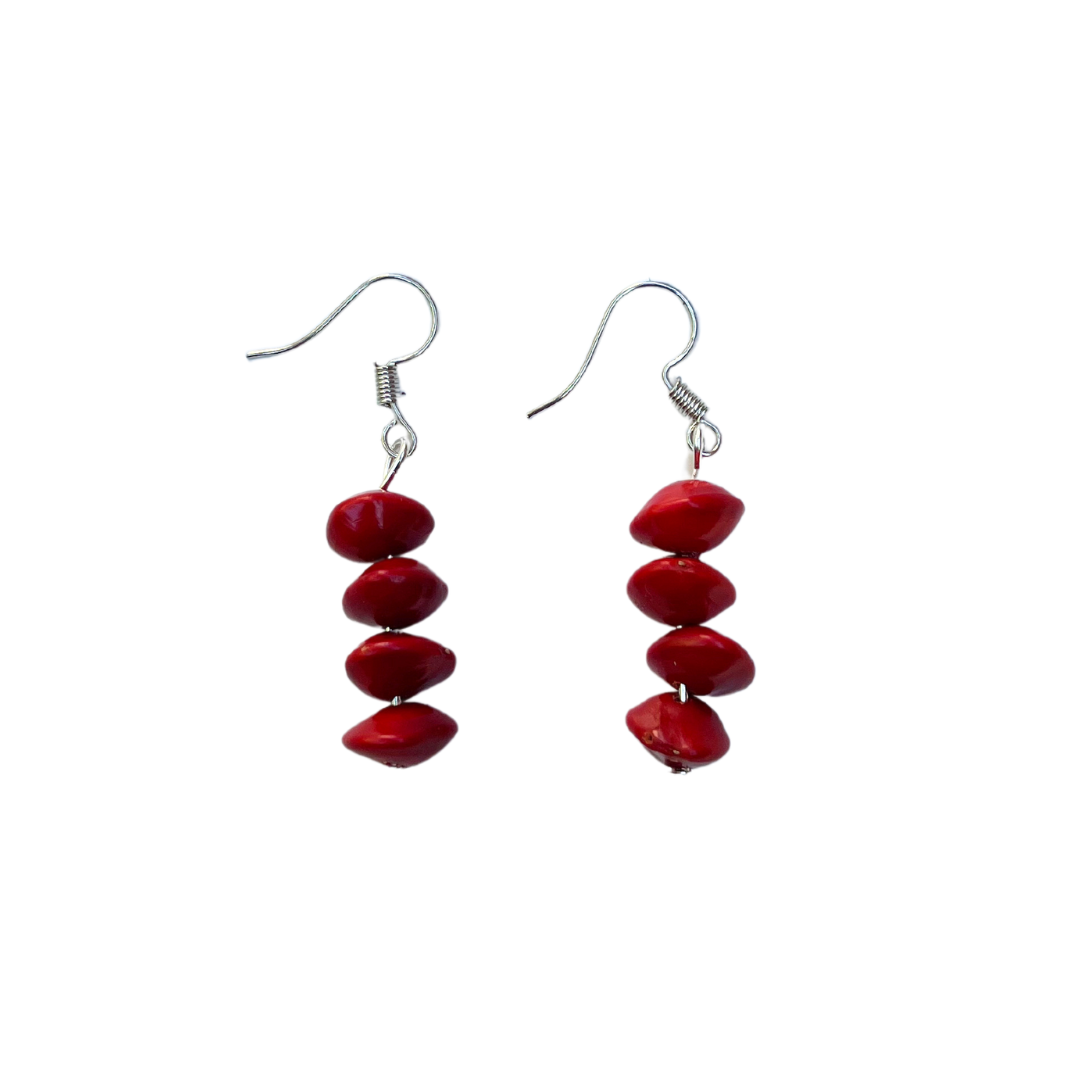 Sandlewood Seed Earrings by Michelle Weare