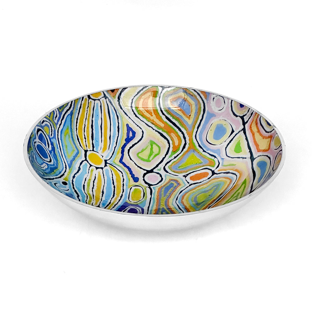 Small Salad Bowl by Judy Napangardi Watson