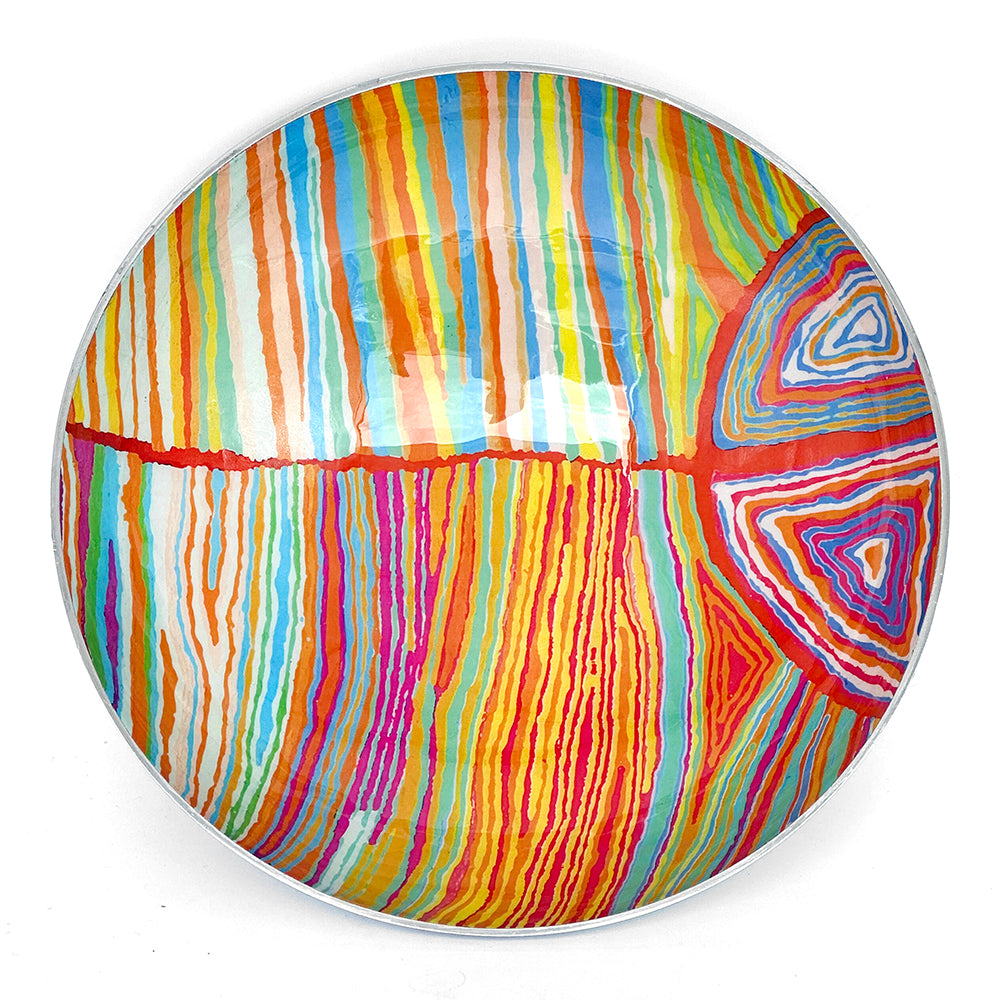 Large Salad Bowl by Judy Napangardi Watson