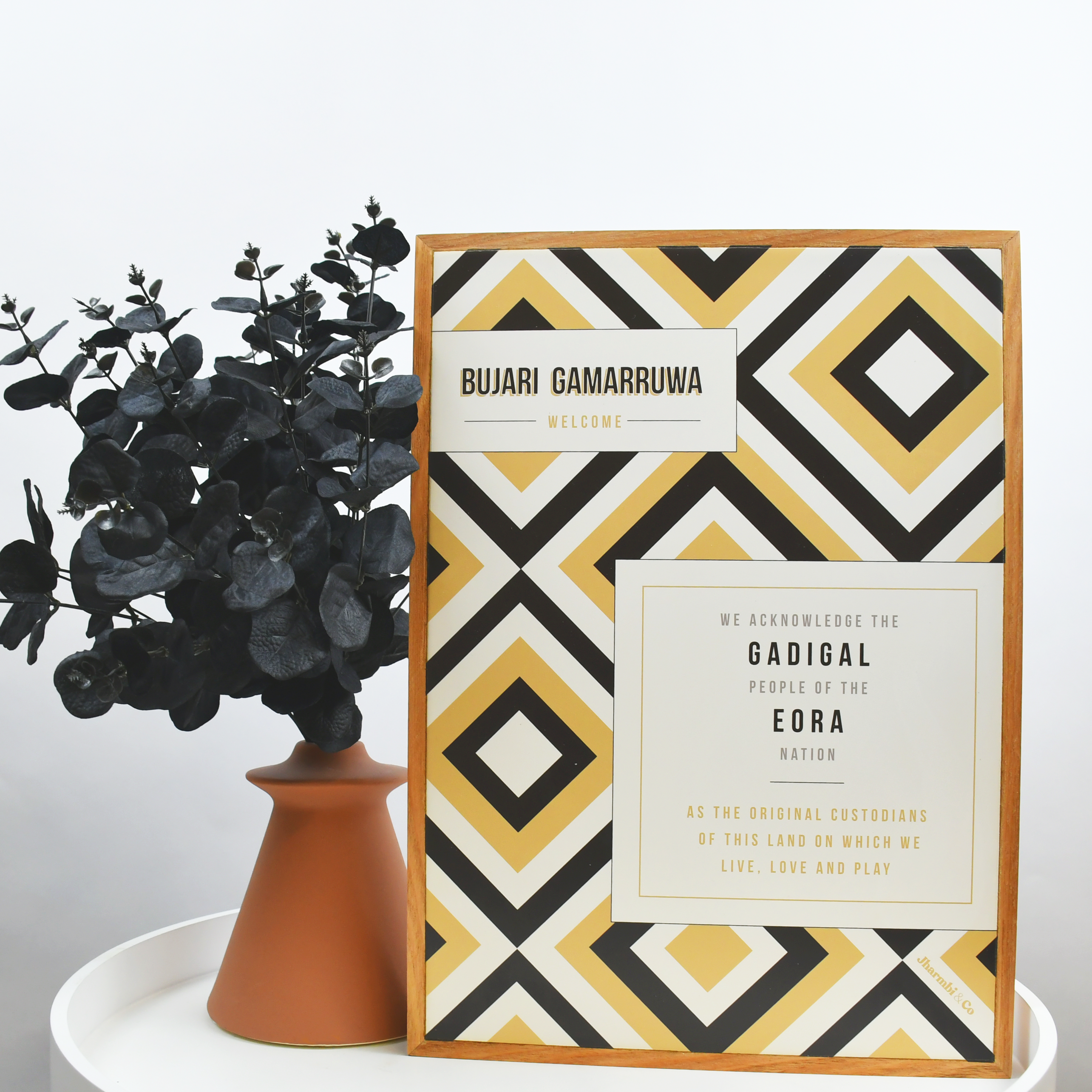 Acknowledgement Plaque - Gadigal (Sydney)