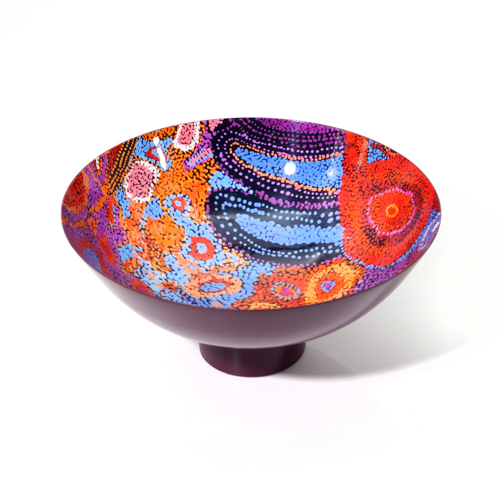 Large Powder Coated Bowl by Andrea Mimpitja Adamson