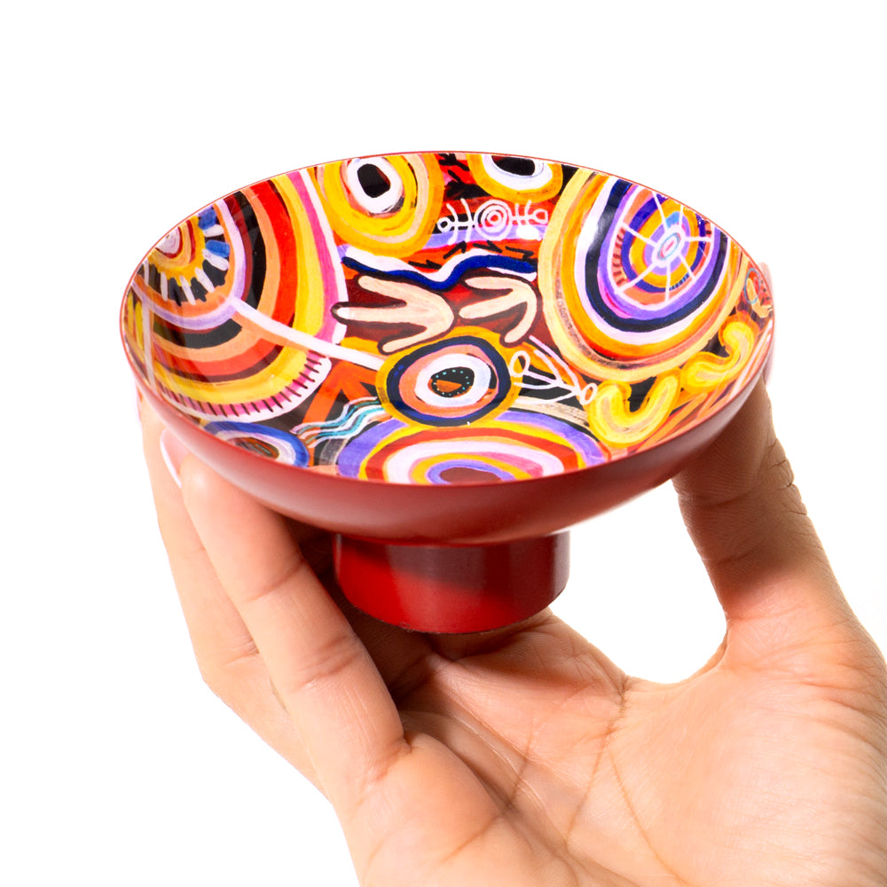 Small Powder Coated Bowl by Cedric Varcoe