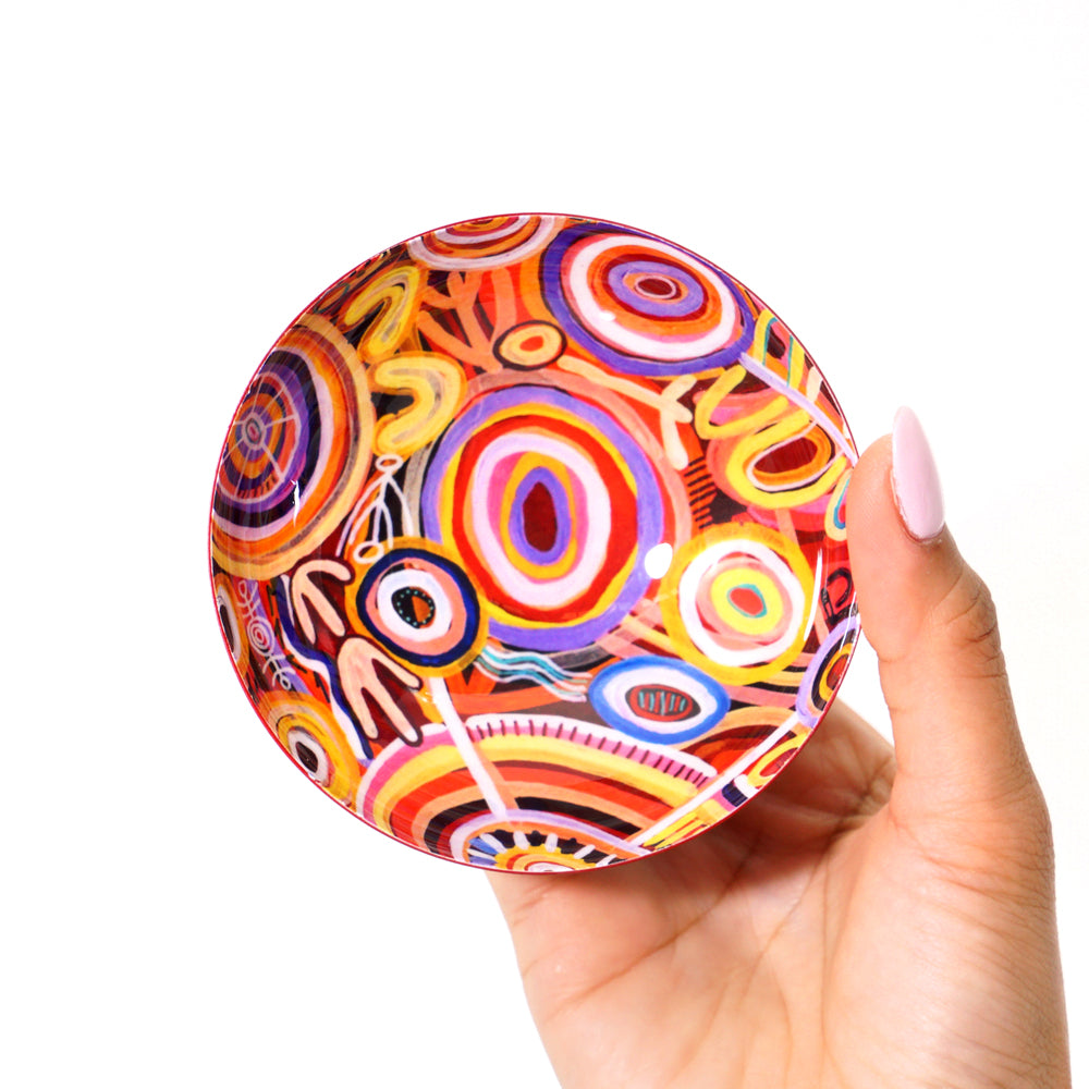 Small Powder Coated Bowl by Cedric Varcoe