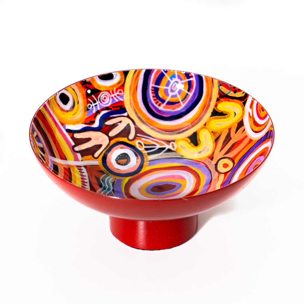 Small Powder Coated Bowl by Cedric Varcoe