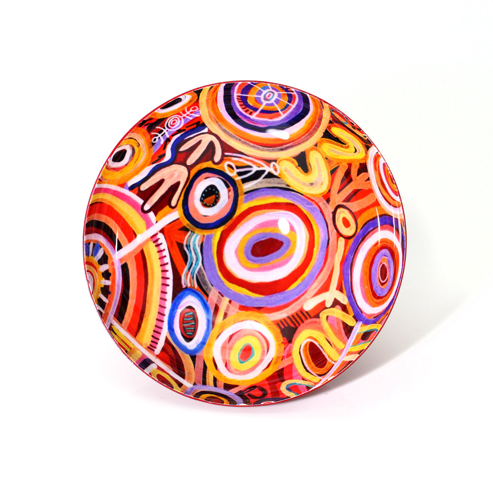Small Powder Coated Bowl by Cedric Varcoe
