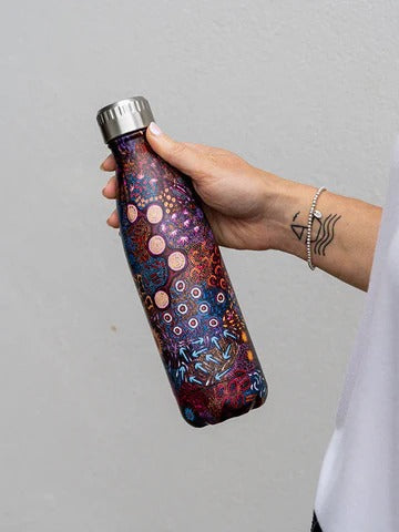 Aboriginal Women's Dreaming Stainless Steel Water Bottle