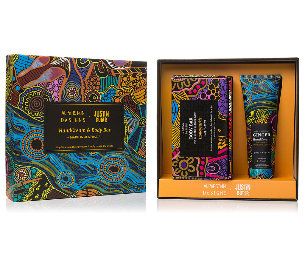 Ginger and Honeysuckle Hand Cream and Soap Gift Set