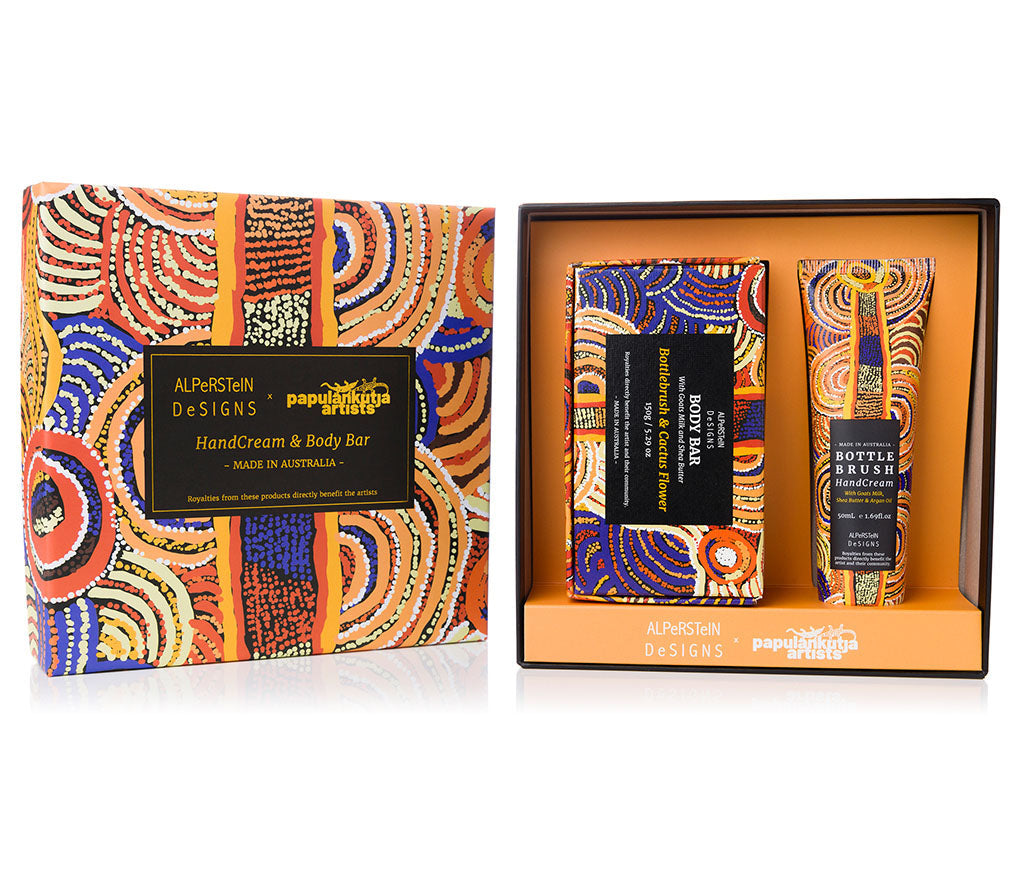 Bottle Brush Handcream & Body Bar Gift Box