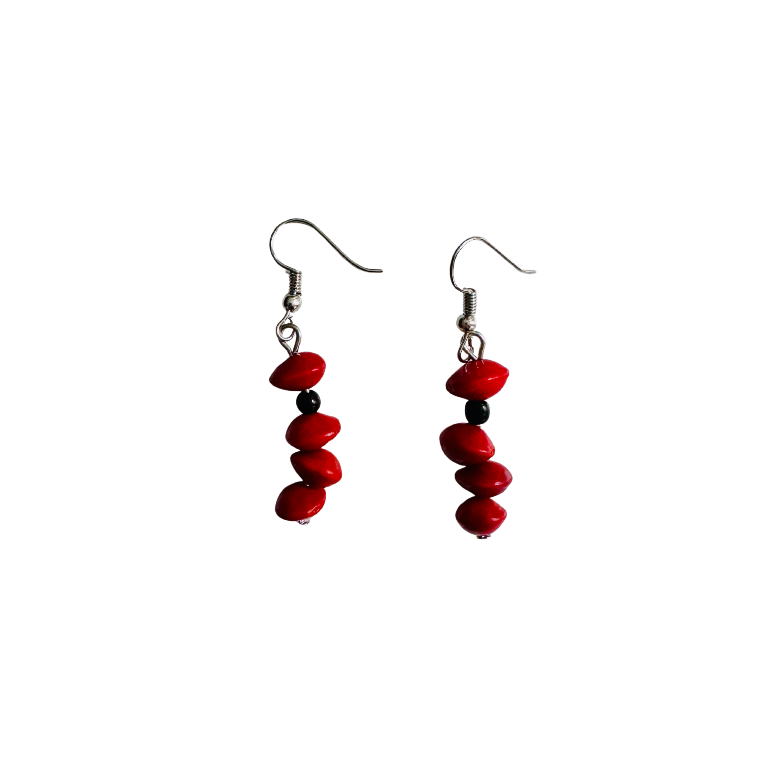 Sandlewood Seed Earrings by Michelle Weare