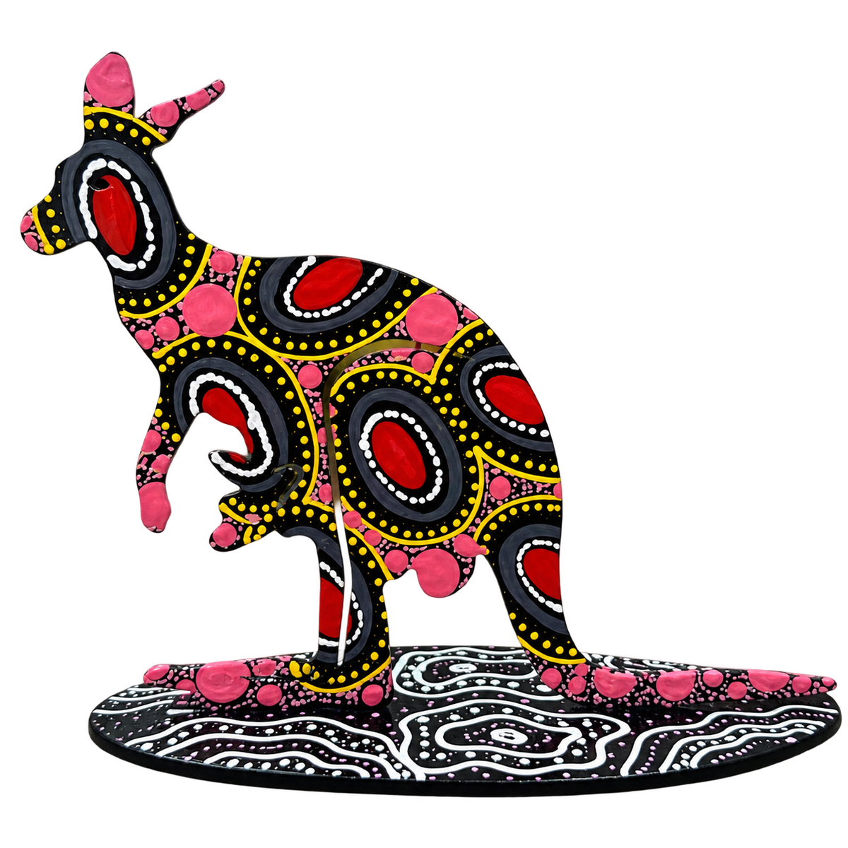 Kangaroo Metal Sculpture