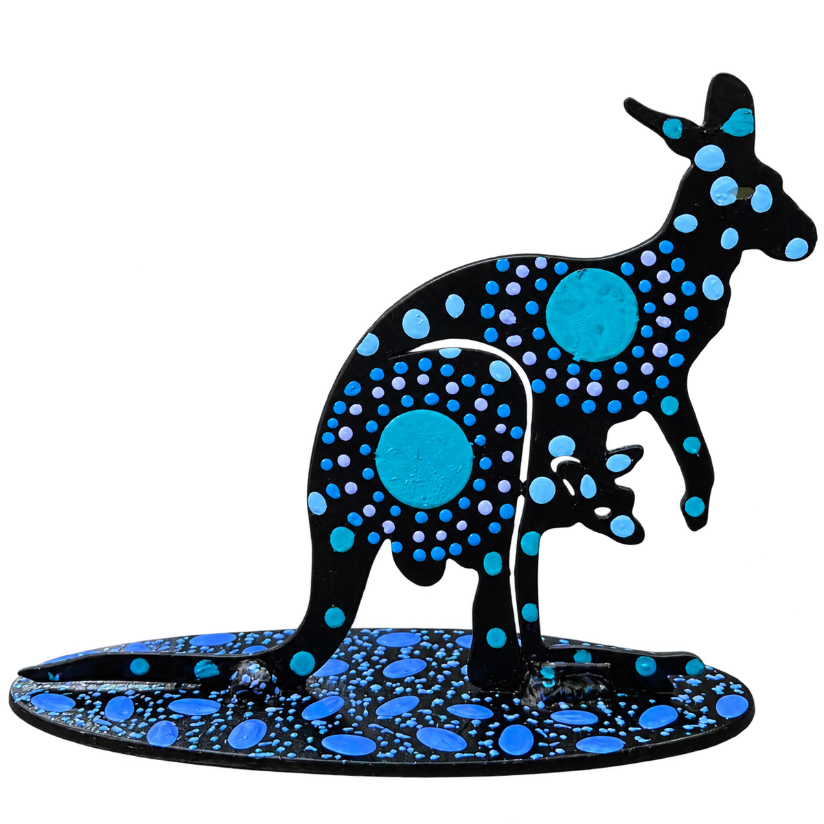 Kangaroo Metal Sculpture