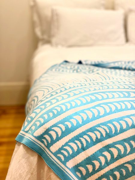 Baby Blanket 80 x 100cm CottonBaby Blanket 80 x 100cm Cotton (Blue)