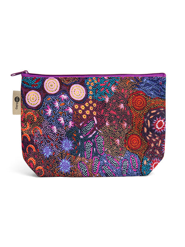 Aboriginal Women's Dreaming Large Cosmetic Bag