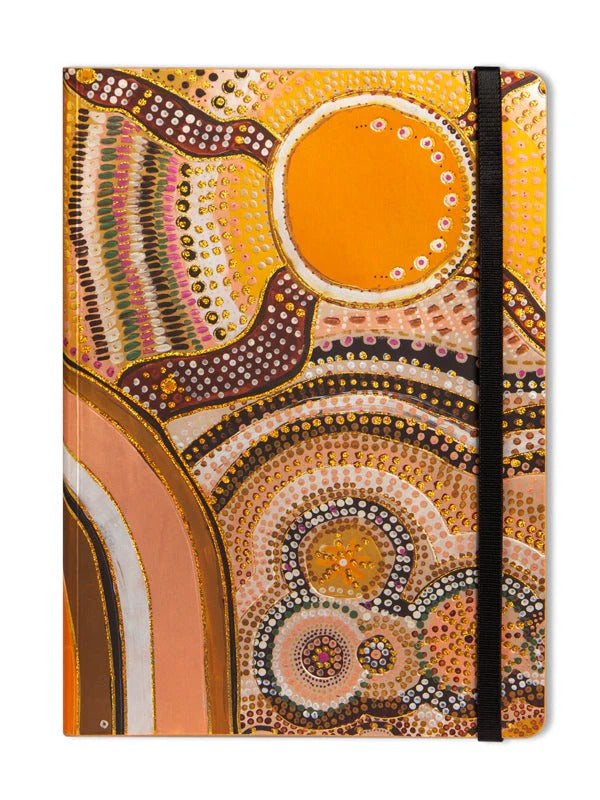 Aboriginal Journeys In The Sun Soft Cover Journal