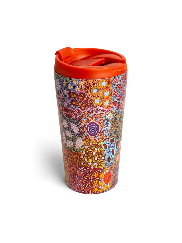 Aboriginal Grandmother's Country Stainless Steel Travel Mug
