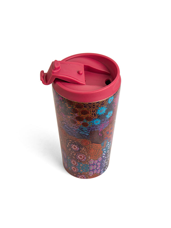 Aboriginal Women's Dreaming Stainless Steel Travel Mug