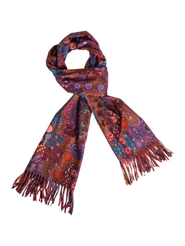 Aboriginal Women's Dreaming Scarf