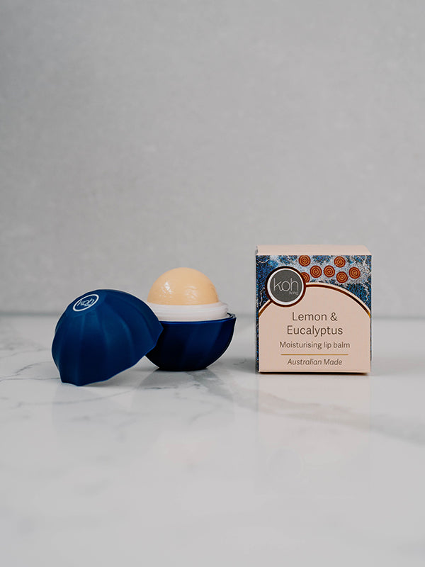 Aboriginal Lemon & Eucalyptus Lip Balm