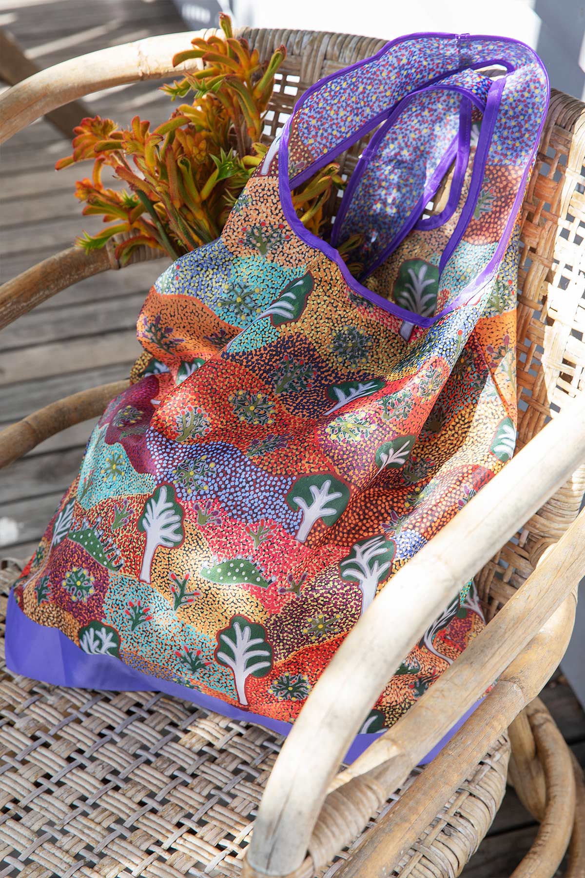 Recycled Plastic Bottle Bag - Bush Medicine