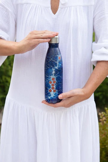 Aboriginal Seven Sisters Stainless Steel Water Bottle