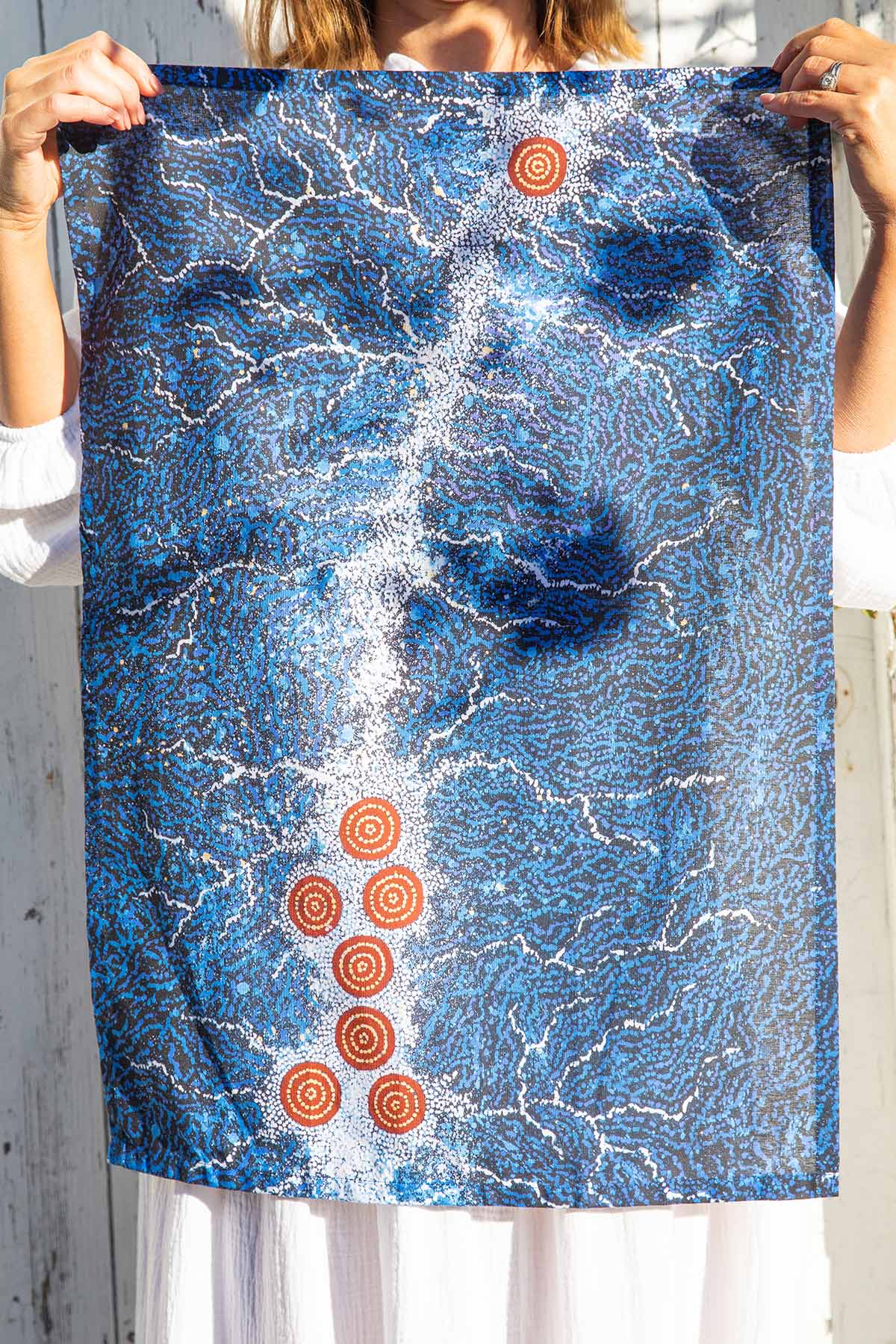 Seven Sisters Cotton Tea Towel