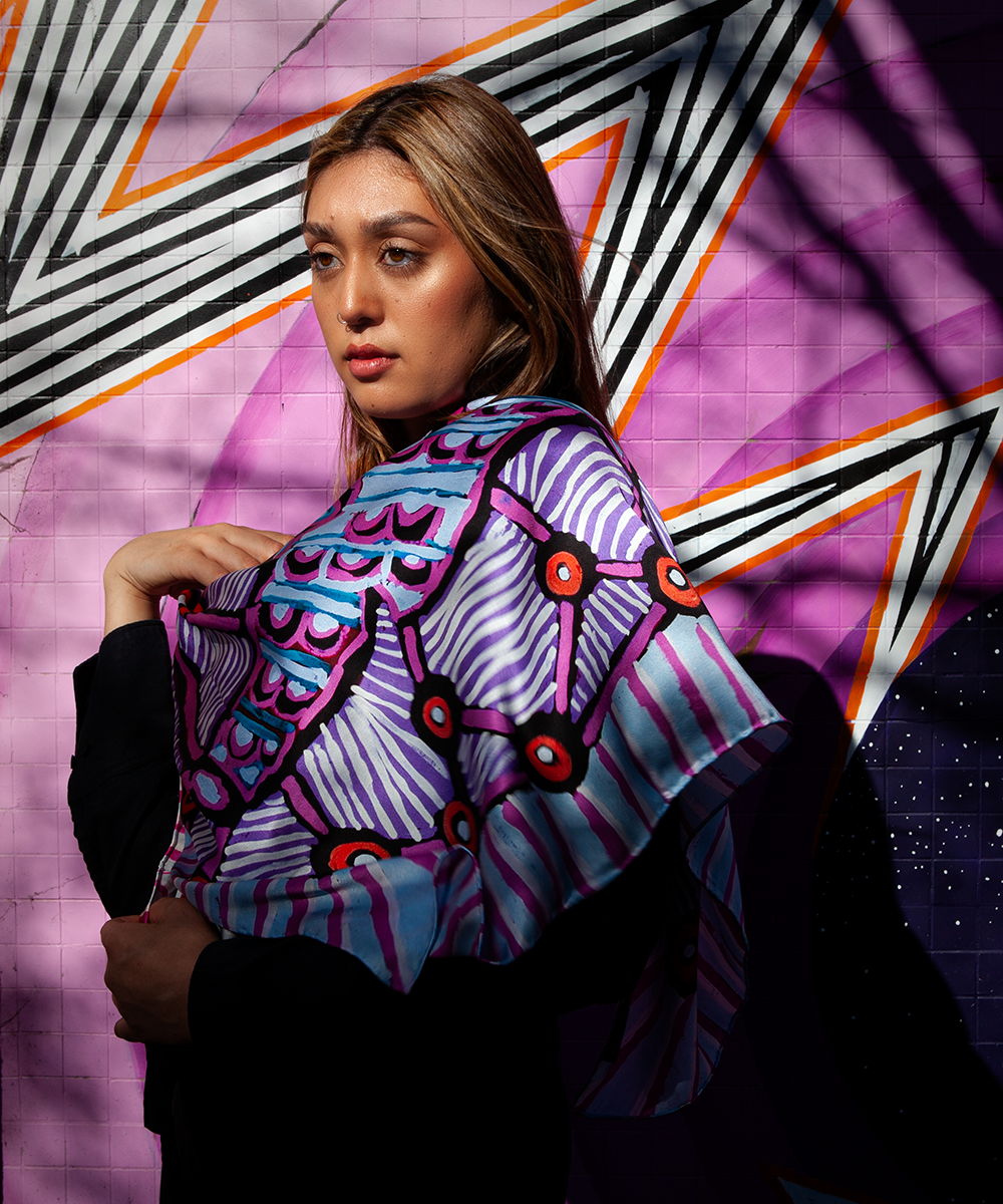 Scarf Barramundi Annette Lormada x One Of Twelve