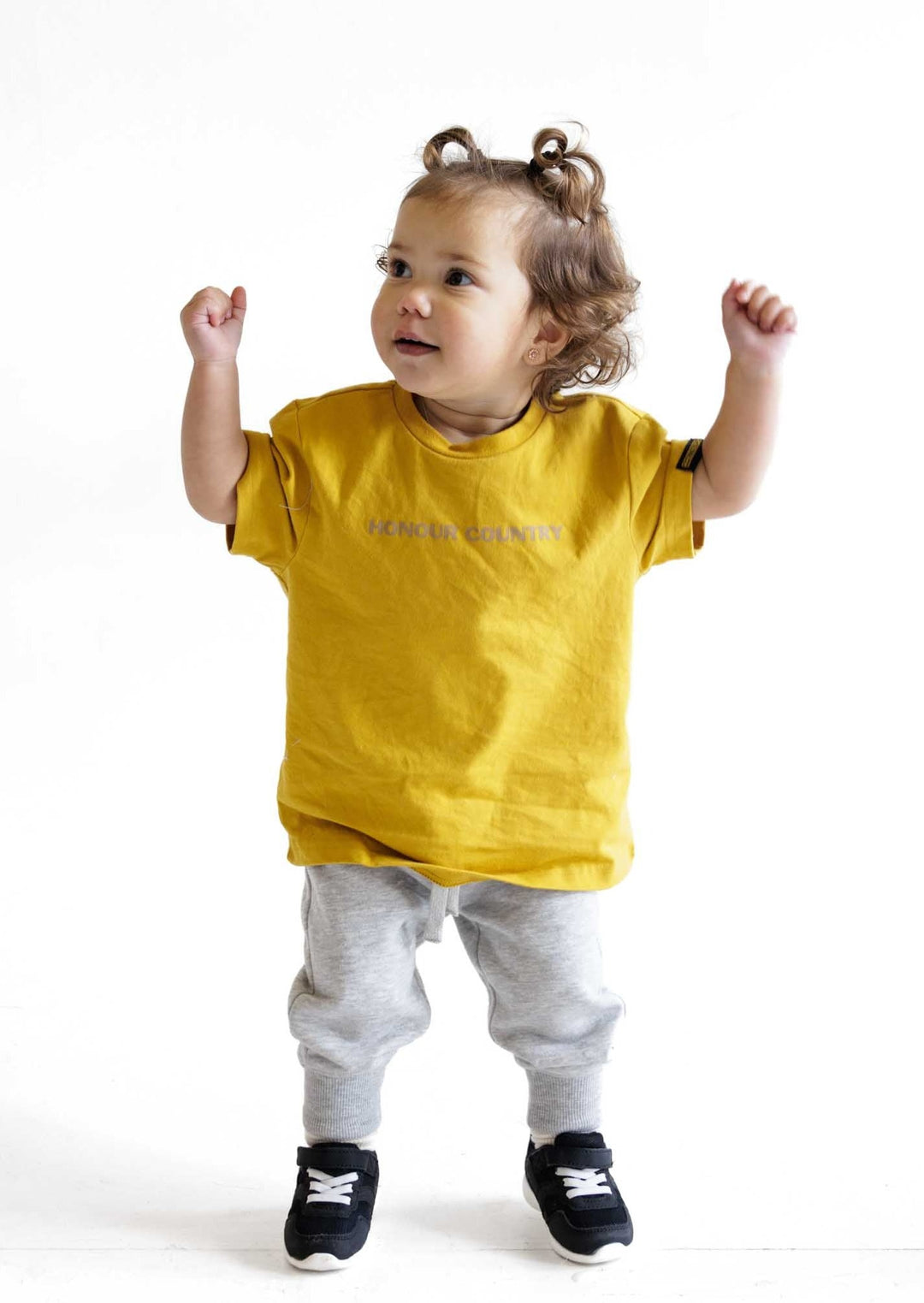 Kids Mustard Honour Country Tee