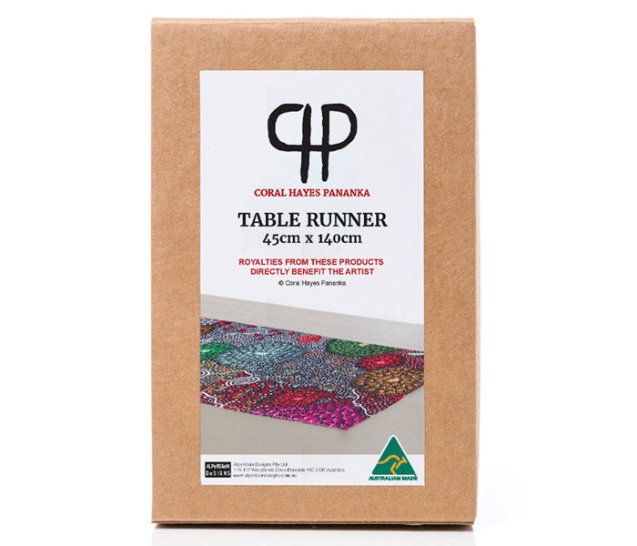 Table Runner 45cm x 140cm by Coral Hayes