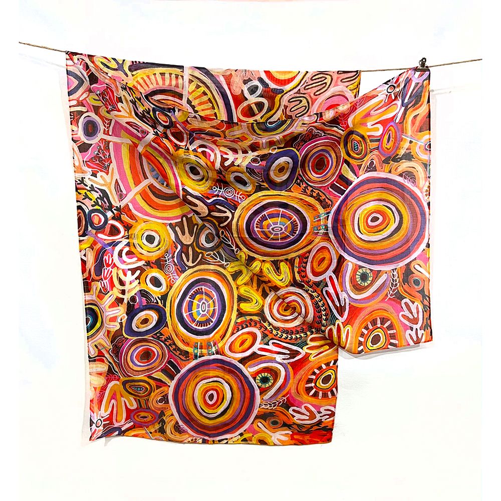 Organic Cotton Scarf by Cedric Varcoe