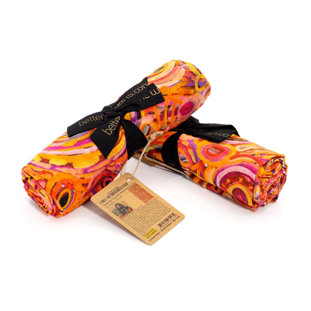 Muslin Baby Swaddle by Cedric Varcoe