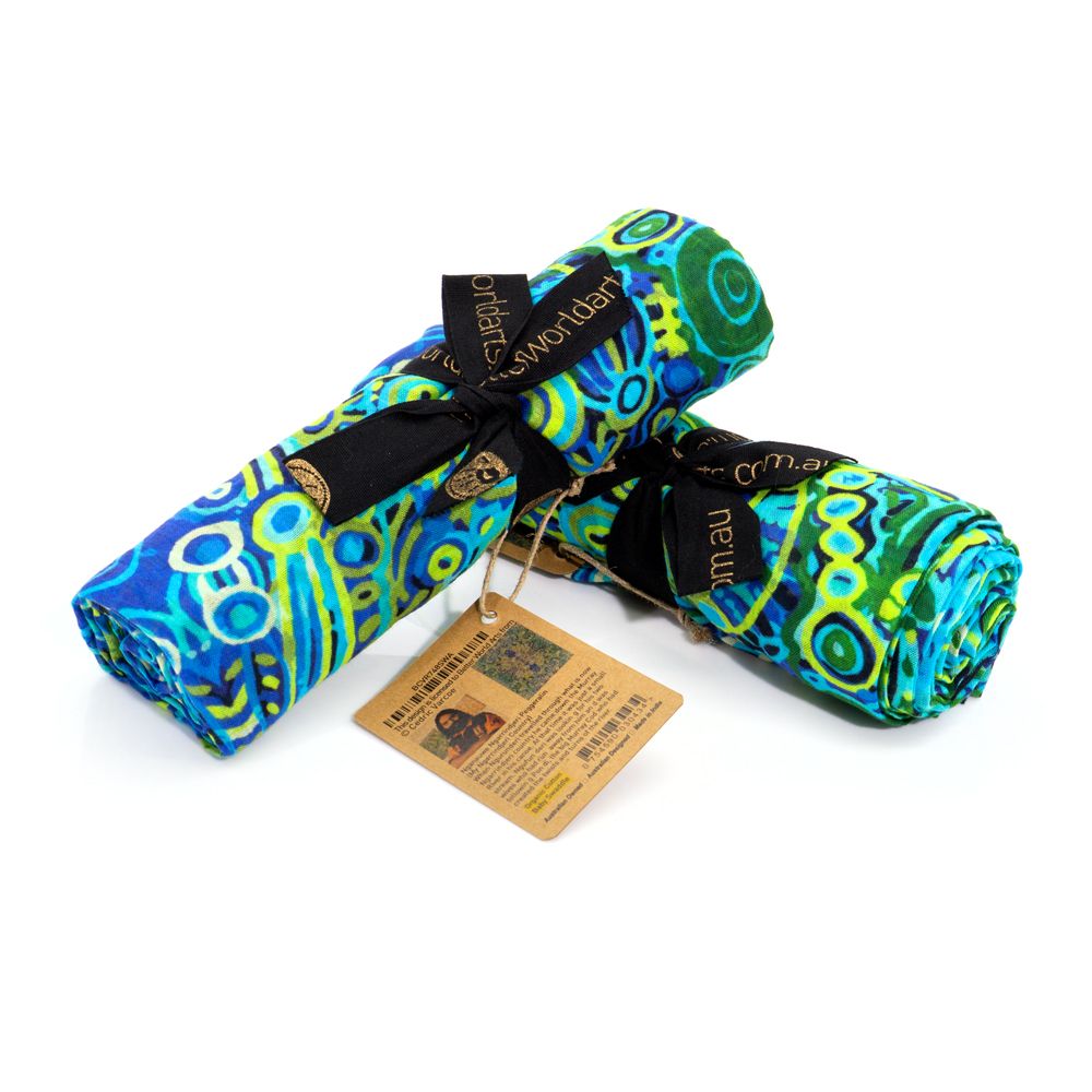 Muslin Baby Swaddle by Cedric Varcoe