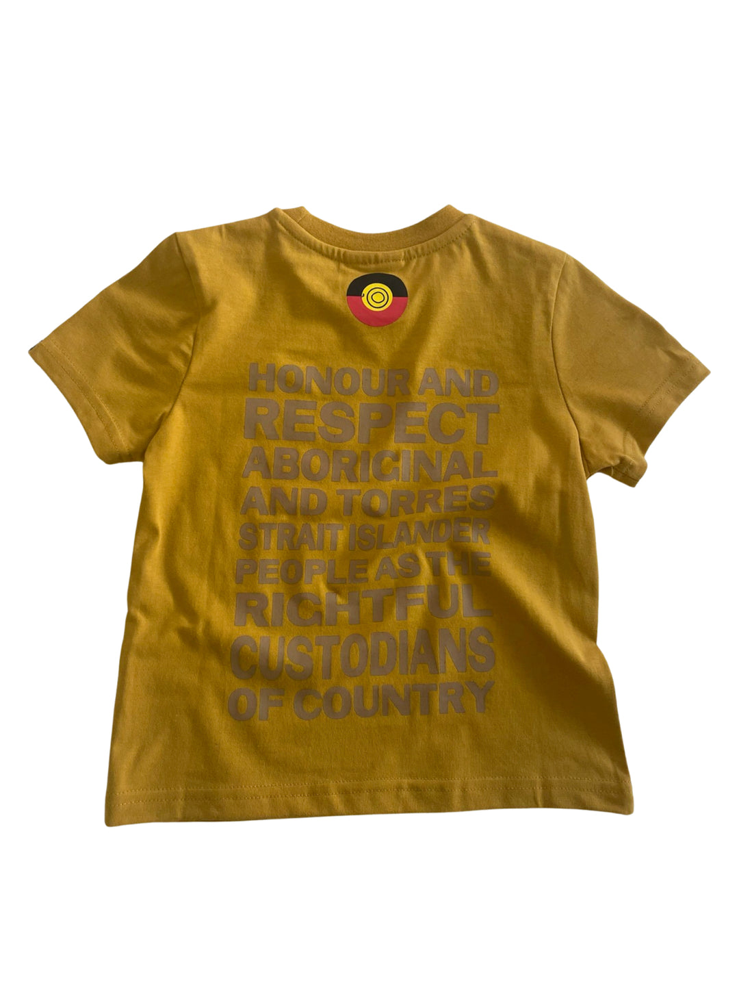 Kids Mustard Honour Country Tee