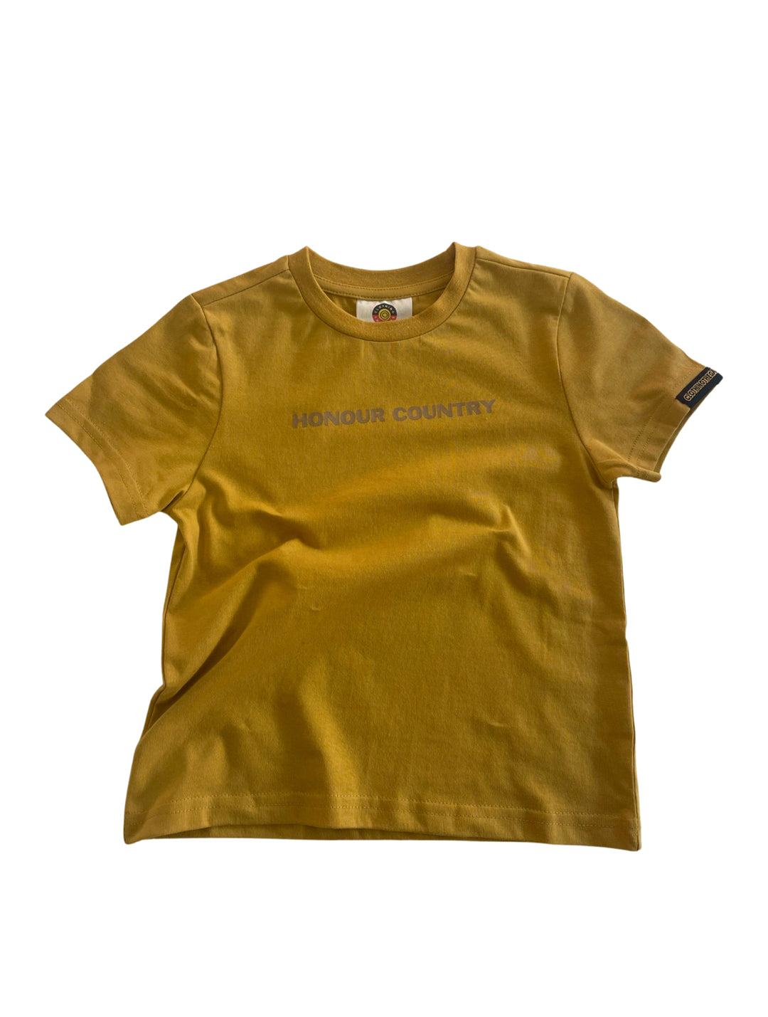 Kids Mustard Honour Country Tee