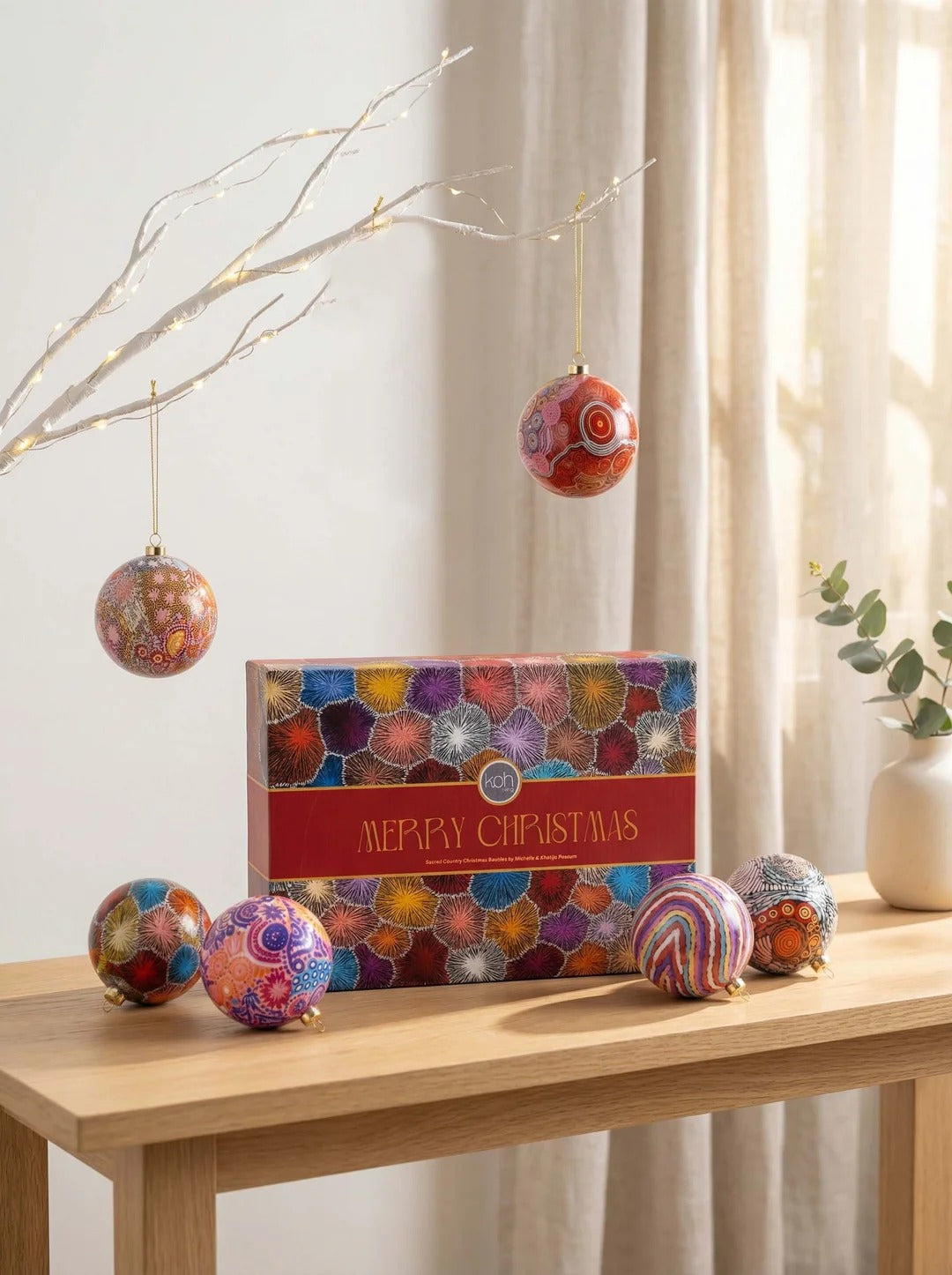 Aboriginal Sacred Country 6Pack Baubles New
