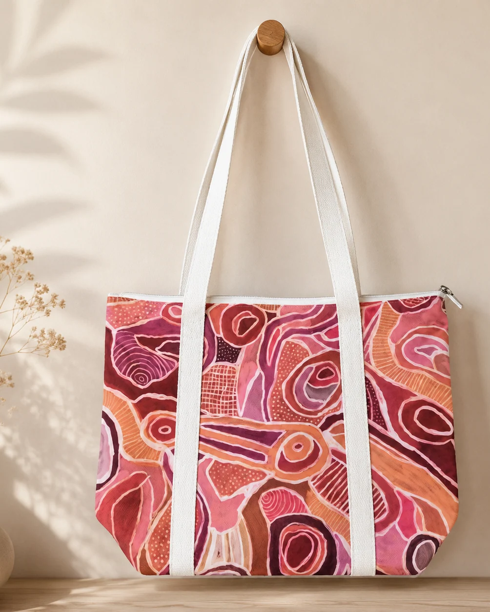 Corduroy Tote Bag - Lands