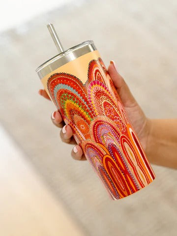Aboriginal Home Stainless Steel Tumblr 680ml