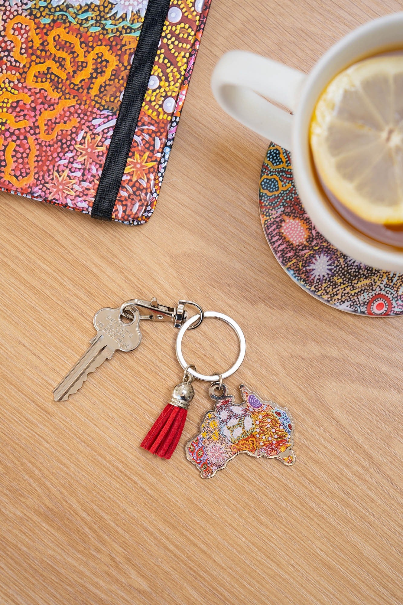 Aboriginal Grandmothers Country Australia Keyring