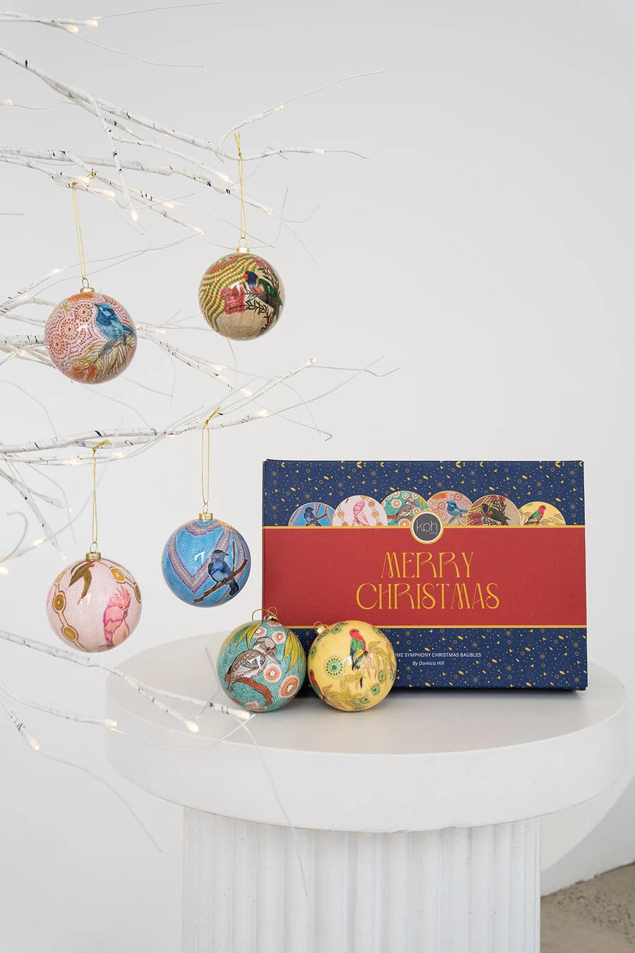 Aboriginal Dreamtime Symphony 6 Pack Baubles