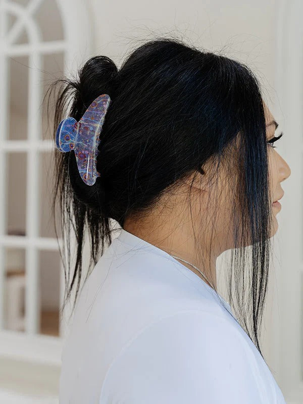 Aboriginal Morning Mist Hair Claw Clip