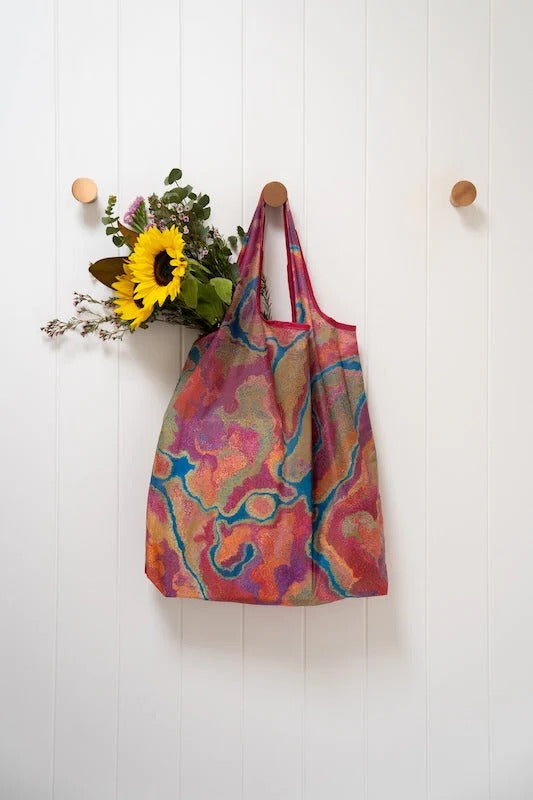Aboriginal Pilbara Creeks Recycled Plastic Bottle Bag