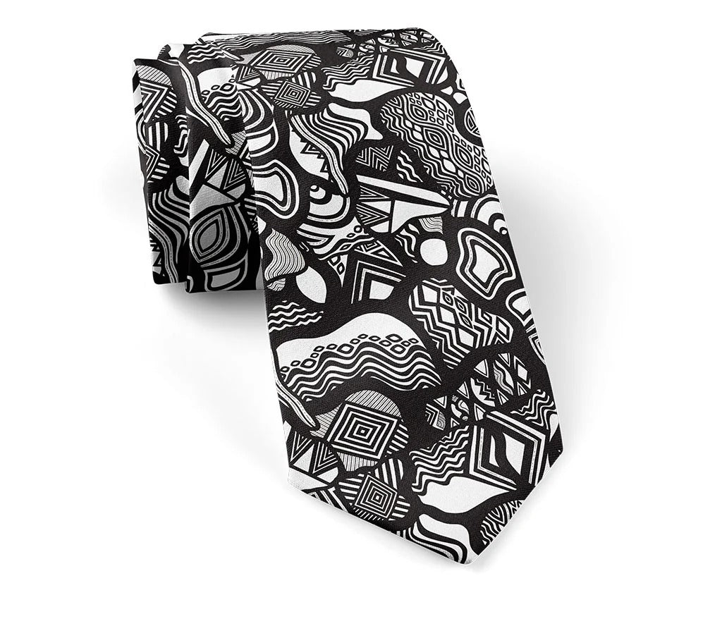 Dancing Wombat Silk Tie Set