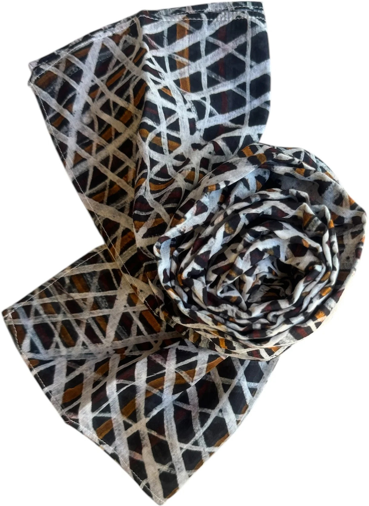 Organic Cotton Scarf by Paulina Puruntatameri