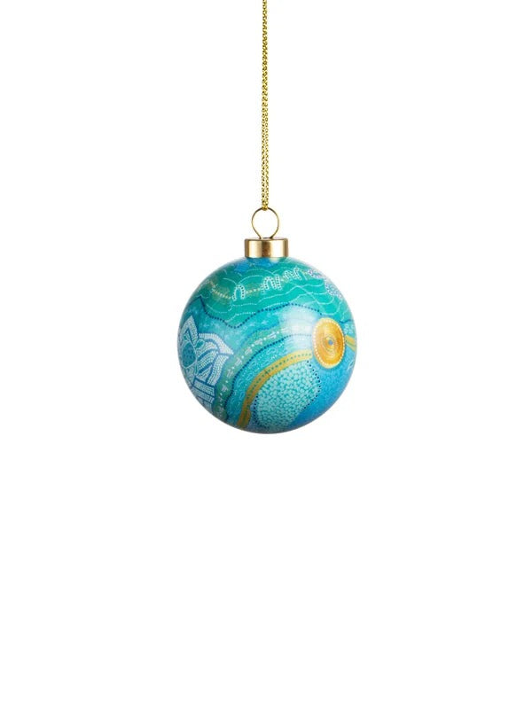 Aboriginal Dreamtime Symphony 6Pack Mini Baubles New