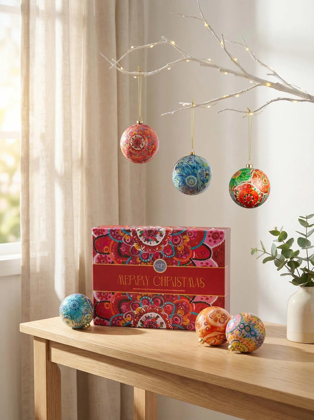 Aboriginal Beautiful Journey 6Pack Baubles New