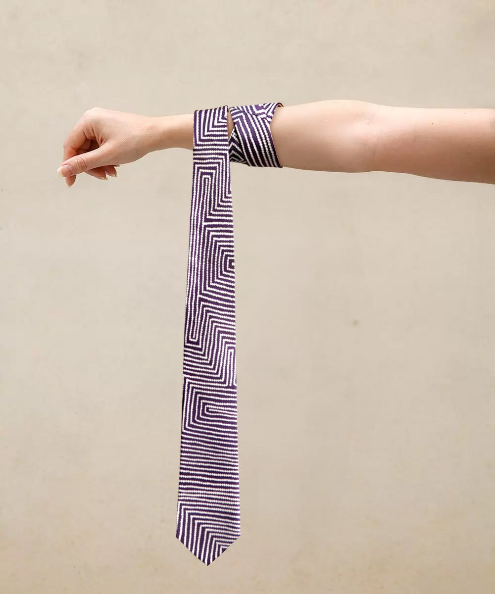 Untitled Tie by Angus Tjungurrayi