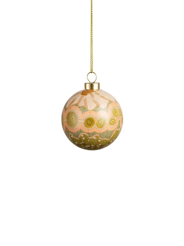 Aboriginal Dreamtime Symphony 6Pack Mini Baubles New