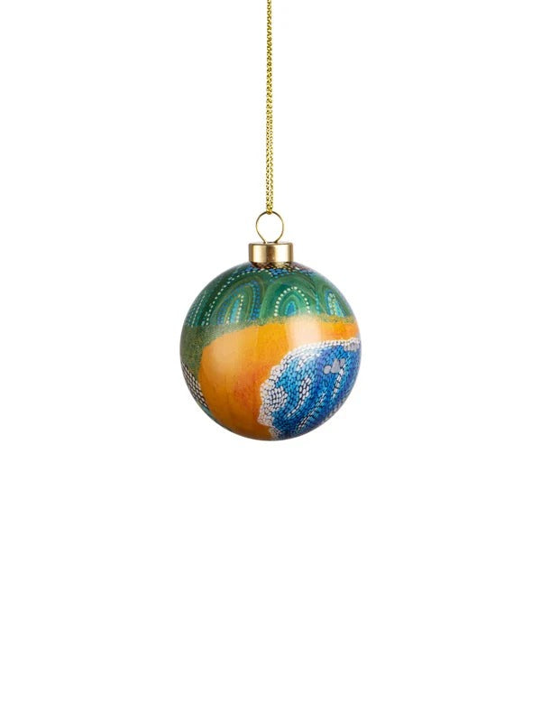 Aboriginal Dreamtime Symphony 6Pack Mini Baubles New